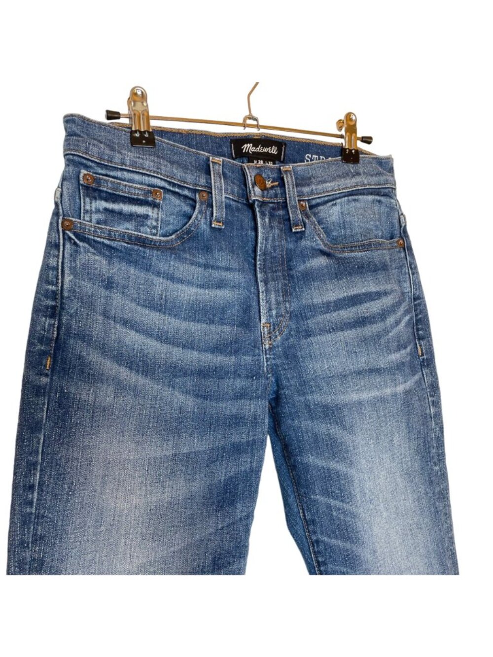Madewell Mens' Straight Jean, 28x32 - Picture 4 of 10
